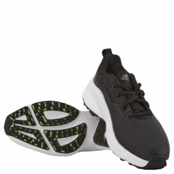 adidas Solarmotion Spikeless Golf Shoes Core Black / Cloud White / Pulse Lime Svart Clearance