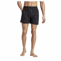 Solid CLX Short-Length Swim Shorts Black / Lucid Lemon*adidas Outlet