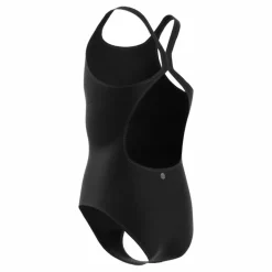 adidas Solid Fitness Swimsuit Black Svart