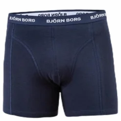Björn Borg Solid Shorts 5-Pack Blue/Patterned Blå och Mönstrad Sale