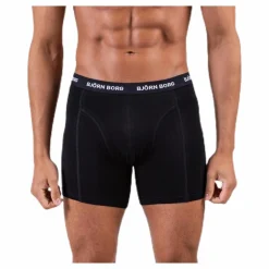 Björn Borg Solid Shorts 5-Pack Blue/Patterned Blå och Mönstrad Sale
