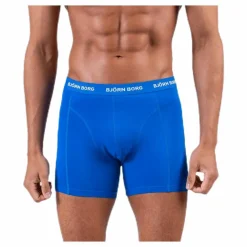 Björn Borg Solid Shorts 5-Pack Blue/Patterned Blå och Mönstrad Sale
