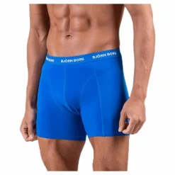 Björn Borg Solid Shorts 5-Pack Blue/Patterned Blå och Mönstrad Sale