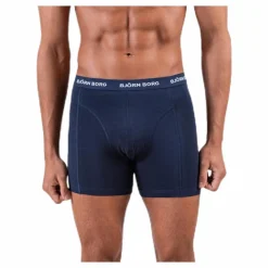 Björn Borg Solid Shorts 5-Pack Blue/Patterned Blå och Mönstrad Sale