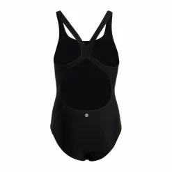 adidas Solid Small Logo Swimsuit Black / White Svart Discount