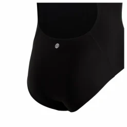 adidas Solid Small Logo Swimsuit Black / White Svart Discount