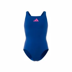 Solid Small Logo Swimsuit Royal Blue / Lucid Pink*adidas Online