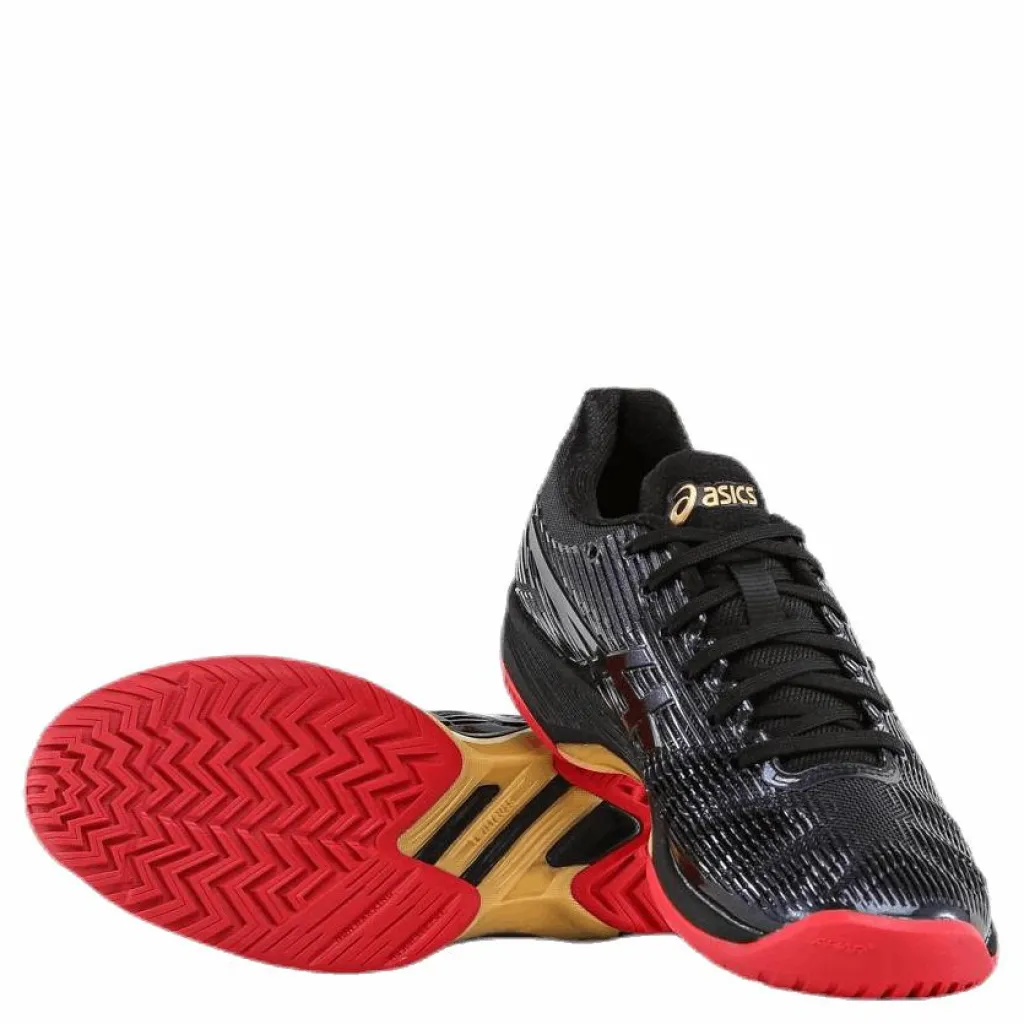 Solution Speed FF L.E. W Black/Gold*ASICS Best