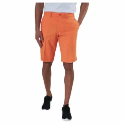 J.Lindeberg Somle Golf Shorts Orange Clearance