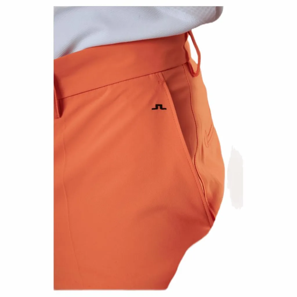 J.Lindeberg Somle Golf Shorts Orange Clearance