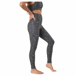BLACC Soul Peached Leggings Patterned/Grey Mönstrad och Grå Clearance