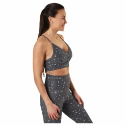 BLACC Soul Ruched Bra Patterned/Grey Mönstrad och Grå Outlet