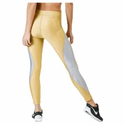 Nike Speed Metallic 7/8 Tight Gold Gul Hot