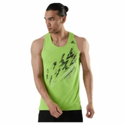 adidas Speed Singlet Yellow Gul Online