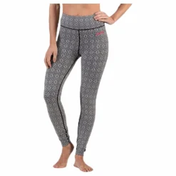 Spin To Win Mid Layer Tights White/Black*Odd Molly Hot