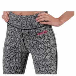 Spin To Win Mid Layer Tights White/Black*Odd Molly Hot