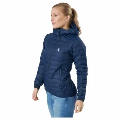Haglöfs Spire Mimic Hood Women Tarn Blue Solid Blå Clearance