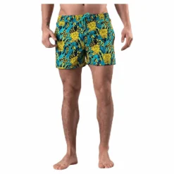 Happy Socks Sponge Bob Swim Shorts Blue/Yellow Blå och Gul