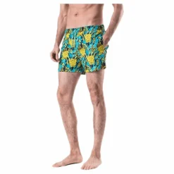 Happy Socks Sponge Bob Swim Shorts Blue/Yellow Blå och Gul
