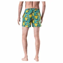 Happy Socks Sponge Bob Swim Shorts Blue/Yellow Blå och Gul