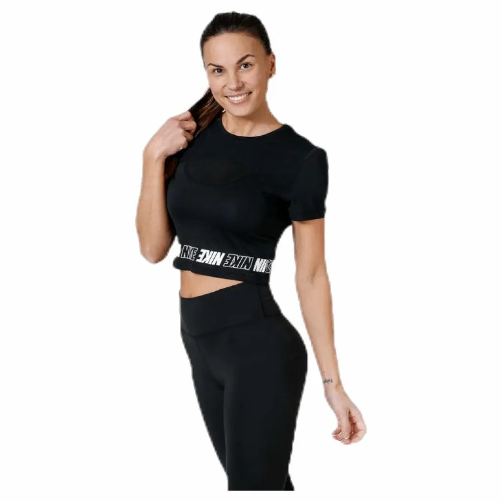 Nike Sport Don't Rest Top SS Black Svart Outlet