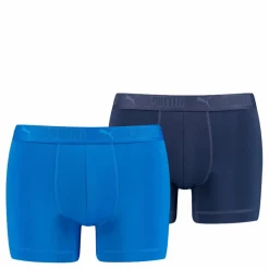 Puma Sport Microfiber Boxer 2p Blue Combo Blå New
