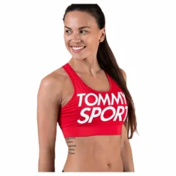 Sports Bra Logo Medium Red*Tommy Hilfiger Sport New