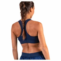 Tommy Hilfiger Sport Sports Bra Medium Tri Logo Blue Blå Discount