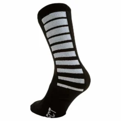 Select Sports socks striped long Black Svart Outlet
