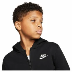 Nike Sportswear Big Kids' (Boys') Tracksuit BLACK/BLACK/BLACK/WHITE Svart New