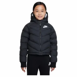 Nike Sportswear Big Kids' (girls')  Black/white/white Svart