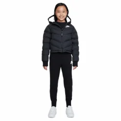 Nike Sportswear Big Kids' (girls')  Black/white/white Svart