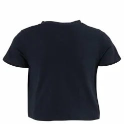 Nike Sportswear Big Kids' (Girls') Cropped T-Shirt BLACK New