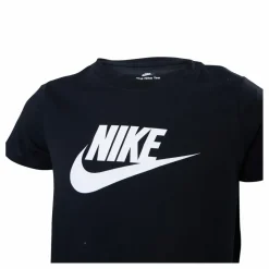 Nike Sportswear Big Kids' (Girls') Cropped T-Shirt BLACK New