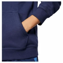 Nike Sportswear Club Big Kids' Full-Zip Hoodie MIDNIGHT NAVY/MIDNIGHT NAVY/WHITE Blå Discount