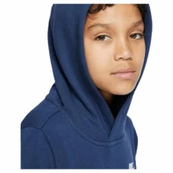 Sportswear Club Big Kids' Pullover Hoodie MIDNIGHT NAVY/WHITE*Nike New