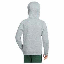 Sportswear Club Big Kids' Pullover Hoodie CARBON HEATHER/WHITE*Nike Sale