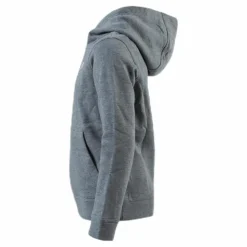 Sportswear Club Big Kids' Pullover Hoodie CARBON HEATHER/WHITE*Nike Sale