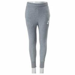 Sportswear Club Big Kids' (Girls') French Terry Pants CARBON HEATHER/WHITE*Nike Clearance