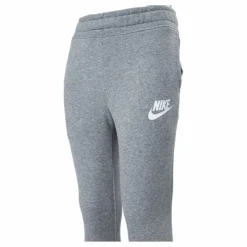 Sportswear Club Big Kids' (Girls') French Terry Pants CARBON HEATHER/WHITE*Nike Clearance