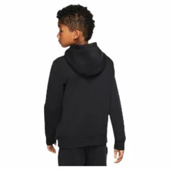 Sportswear Club Big Kids' Pullover Hoodie BLACK/WHITE*Nike Clearance