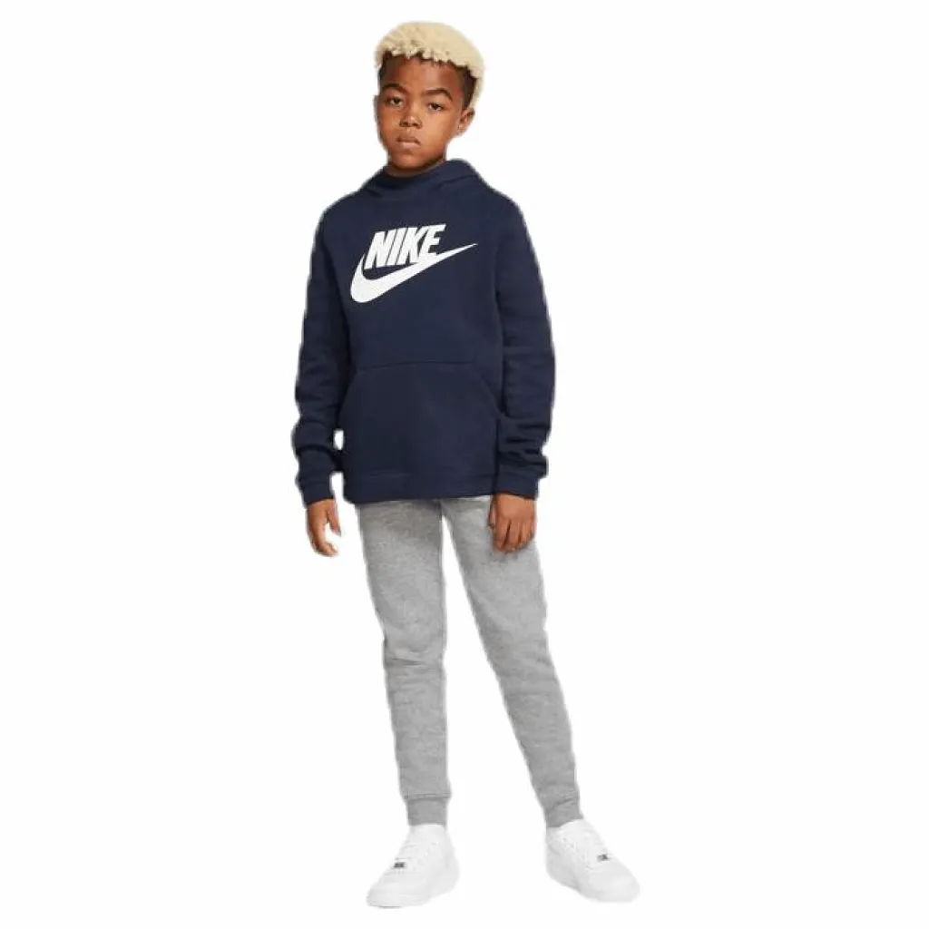 Sportswear Club Fleece Big Kids' Pants CARBON HEATHER/COOL GREY/WHITE*Nike Online