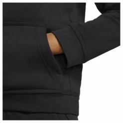 Sportswear Club Fleece Big Kids’ Pullover Hoodie BLACK/LT SMOKE GREY*Nike Best
