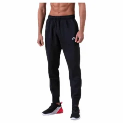 Nike Sportswear Club Fleece Joggers BLACK/BLACK/WHITE Svart Online