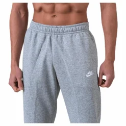 Nike Sportswear Club Fleece Joggers DK GREY HEATHER/MATTE SILVER/WHITE Grå Discount