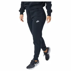 Sportswear Club Fleece Women's Mid-Rise Pants BLACK/WHITE*Nike Online