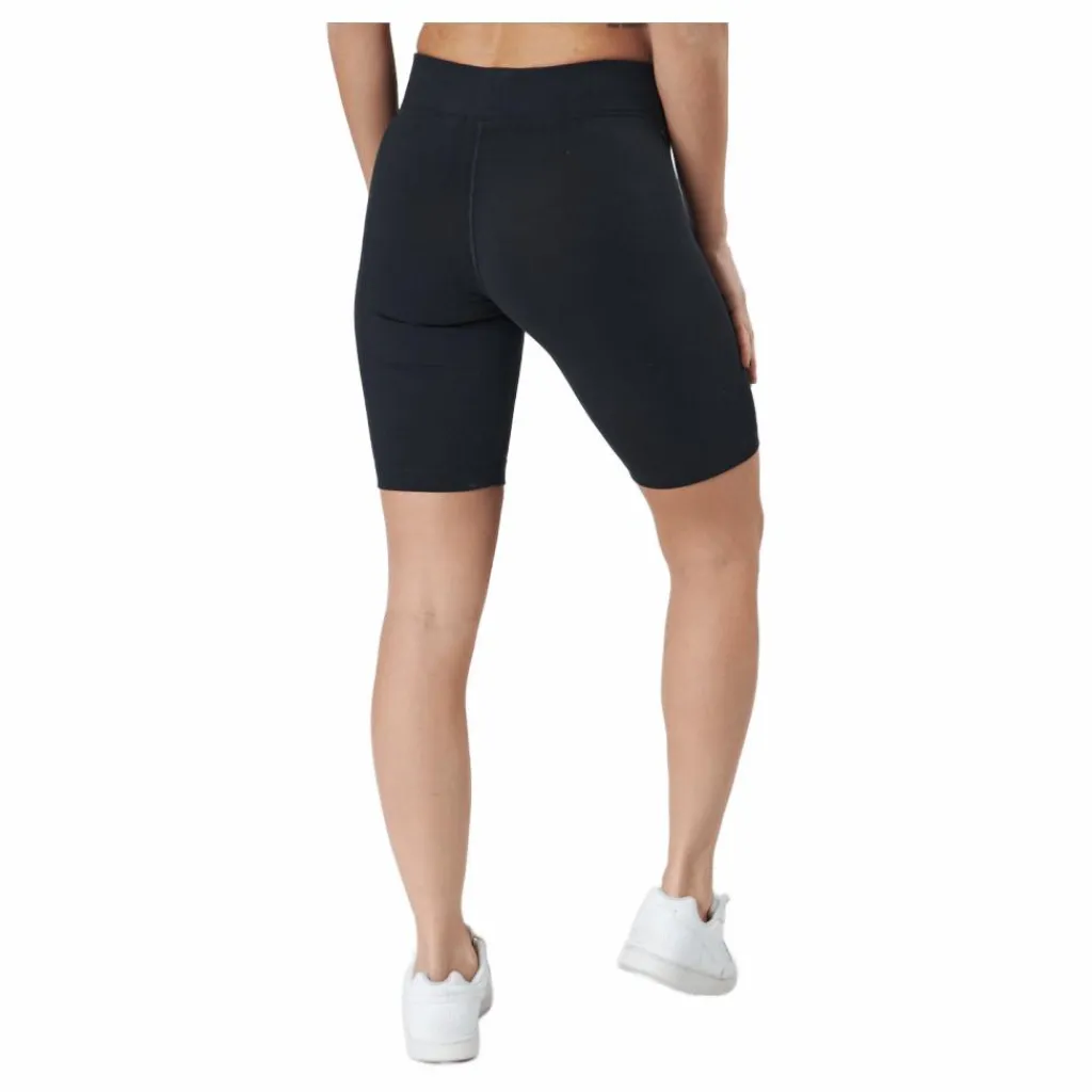Sportswear Essential Women's Mid-Rise Bike Shorts BLACK/WHITE*Nike Best