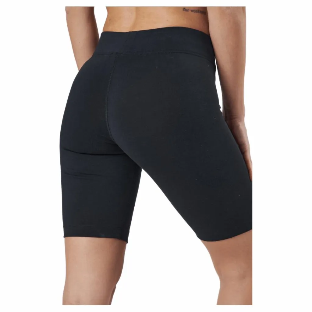 Sportswear Essential Women's Mid-Rise Bike Shorts BLACK/WHITE*Nike Best