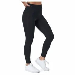 Sportswear Essential Women's High-Waisted Graphic Leggings BLACK/WHITE*Nike