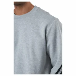 Sportswear Future Icons Three Stripes Crew Medium Grey Heather*adidas New